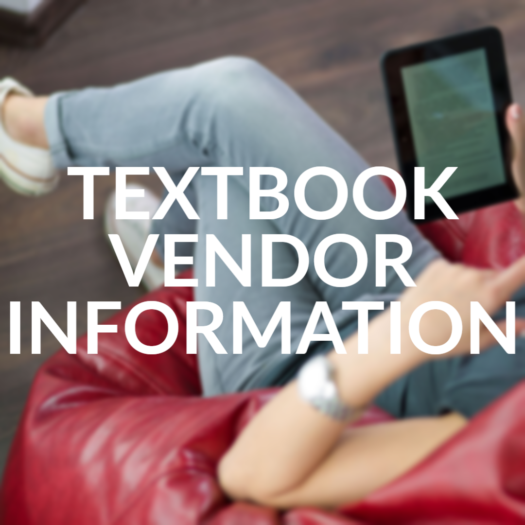 Textbook Vendor Information Button